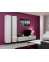 cama meble Zestaw VIGO 4 biały/biały połysk - nr 4