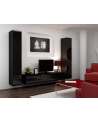 cama meble Zestaw VIGO 4 czarny/czarny połysk - nr 1