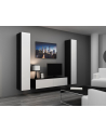cama meble Zestaw VIGO 9 czarny/biały połysk - nr 4