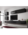 cama meble Zestaw VIGO SLANT 5 czarny/czarny połysk - nr 4