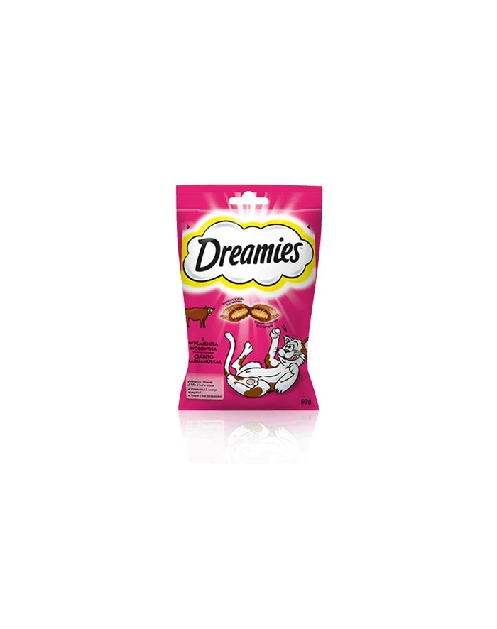 DREAMIES z wołowiną 60g główny