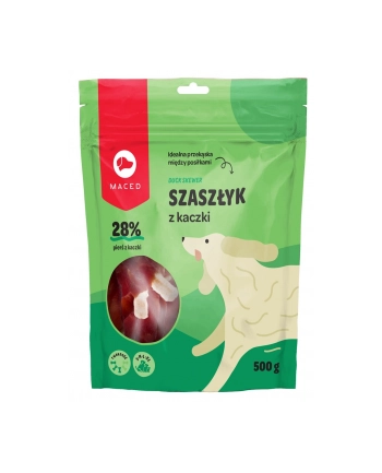 MACED Przysmak dla psa - pałeczki wołowe z kaczką 500g