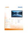 Monitor Philips 23,8'' touch 242B9TN VGA DVI HDMI DP 2xUSB 3.1 głośniki - nr 15