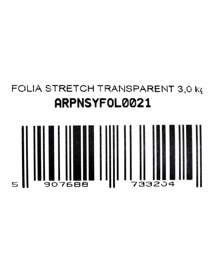 nc system FOLIA STRETCH TRANSPARENT 3 KG główny