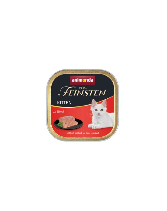 ANIMONDA Vom Feinsten Kitten smak: wołowina 100g główny