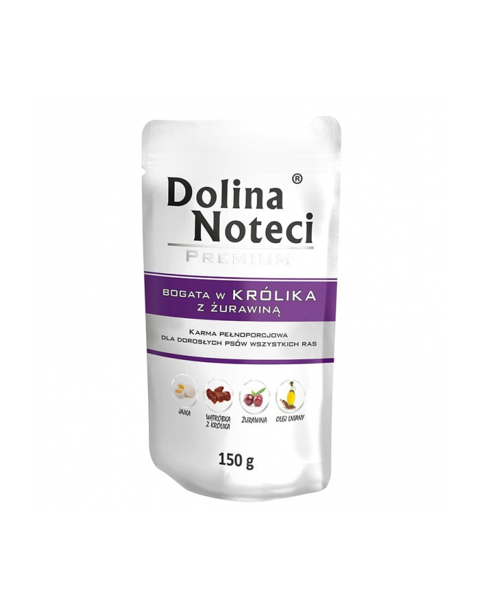 dolina noteci DNP Bogata w królika z żurawiną 150g główny