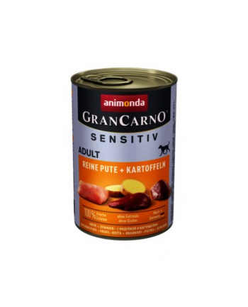 ANIMONDA Grancarno Sensitiv smak: indyk z ziemniakami 400g