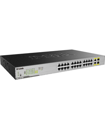 D-Link Switch Smart 2x SFP 24GE PoE DGS-1026MP