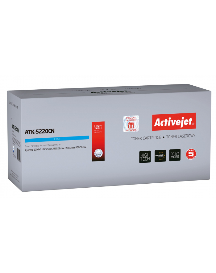 Activejet toner do Kyocera TK-5220C new ATK-5220CN główny