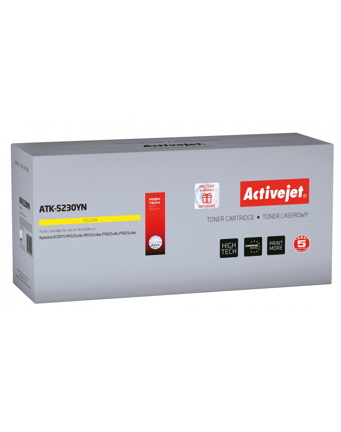 Activejet toner do Kyocera TK-5230Y new ATK-5230YN główny