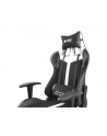 natec Fotel dla graczy Fury Avenger XL Czarno-biały - nr 17