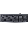 Klawiatura przewodowa Defender ELEMENT HB-520 USB czarna - nr 1