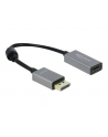 Kabel adapter Delock DisplayPort 1.4 - HDMI M/F 0,2m szary 4K 60Hz - nr 6