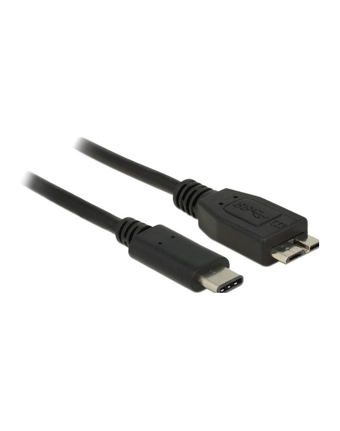 Kabel USB Delock USB-C - micro USB M/M 3.1 Gen 2 0,5m czarny główny