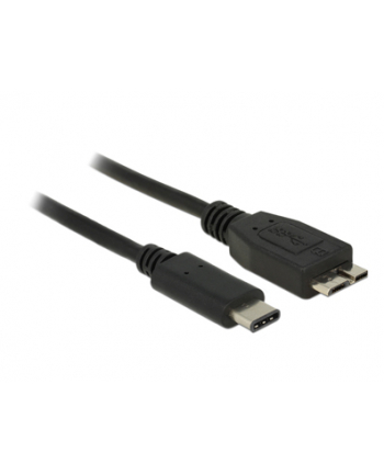 Kabel USB Delock USB-C - micro USB M/M 3.1 Gen 2 0,5m czarny