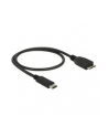 Kabel USB Delock USB-C - micro USB M/M 3.1 Gen 2 0,5m czarny - nr 7