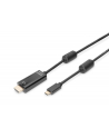 Kabel adapter DIGITUS USB 3.1 Gen 1 SuperSpeed+ Typ USB C/HDMI M/M czarny 2m - nr 1