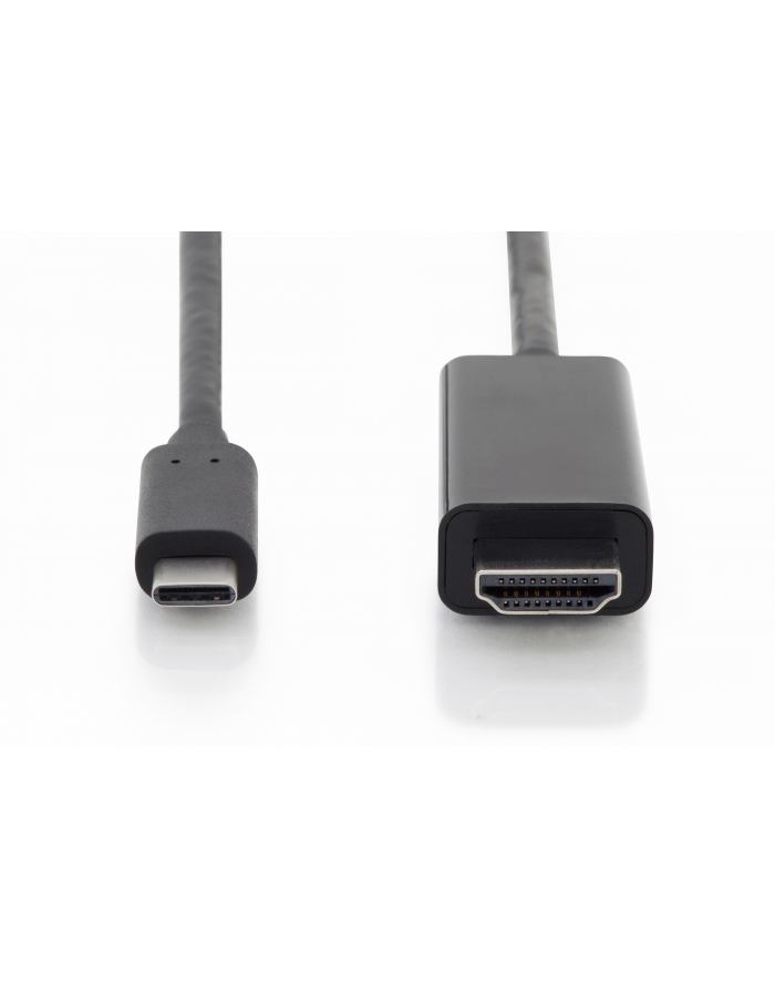 Kabel adapter DIGITUS USB 3.1 Gen 1 SuperSpeed+ Typ USB C/HDMI M/M czarny 5m główny