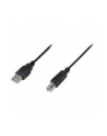 Kabel drukarkowy USB Digitus 2.0 A/M - USB B/M, 1,8m, miedź, czarny - nr 2