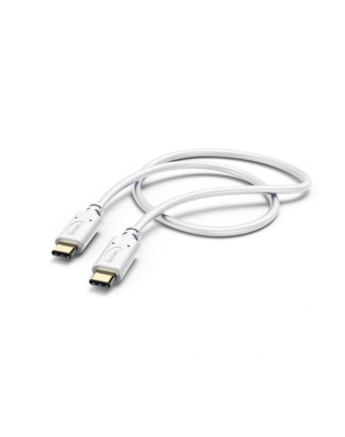 Kabel ładujący USB 2.0 Hama Data  TYP-C -TYP-C, 1m, biały główny