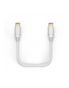 Kabel ładujący USB 2.0 Hama Data  TYP-C -TYP-C, 1m, biały - nr 6