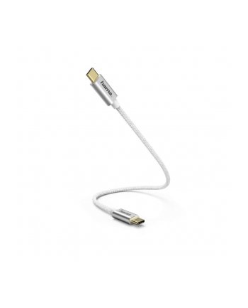 Kabel ładujący USB 2.0 Hama Data  TYP-C -TYP-C, 0,2m, biały