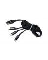 Kabel Msonic MLU621 3w1 Mircro USB/USB C/ Lightning - nr 1