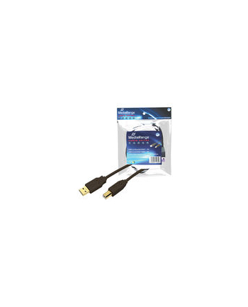Kabel USB 2.0 MediaRange MRCS103 3m czarny
