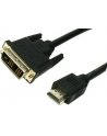 Kabel HDMI MediaRange MRCS118 HDMI/DVI-D, 2m, czarny - nr 3