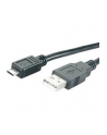Kabel USB 2.0 MediaRange MRCS138 USB 2.0/microUSB 2.0 B plug, 1,2m, czarny - nr 2