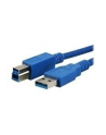 Kabel USB 3.0 MediaRange MRCS149 AM/BM, 3m, niebieski - nr 2