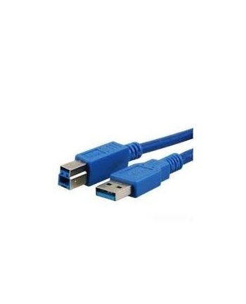 Kabel USB 3.0 MediaRange MRCS150 AM/BM, 5m, niebieski