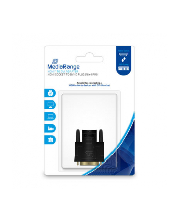 Adapter HDMI-DVI MediaRange MRCS170 czarny