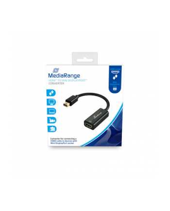 Konwerter HDMI-MiniDisplayPort MediaRange MRCS176 czarny