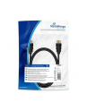 Kabel HDMI MediaRange MRCS195 HDMI/HDMI with Ethernet , 1.0m, czarny - nr 1