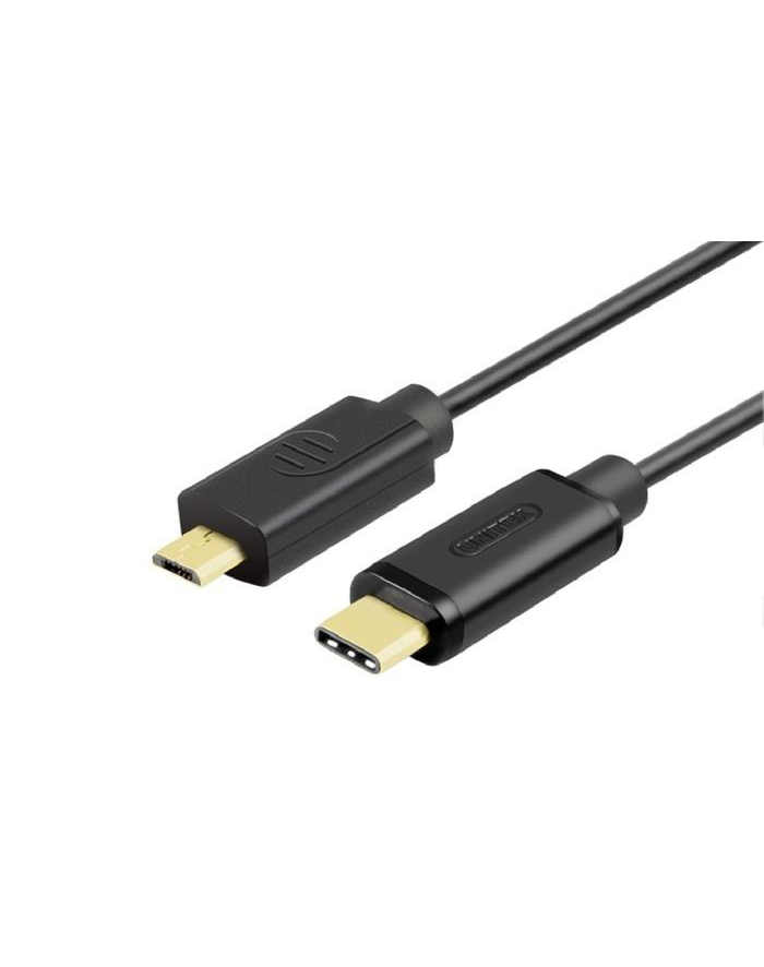 Kabel USB Unitek Y-C473BK USB 2.0 Typ-C (M) - micro USB B (M) 1m główny