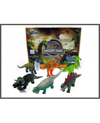hipo Dinozaur miękki 31cm 6 wzorów X777-4 cena za 1 szt