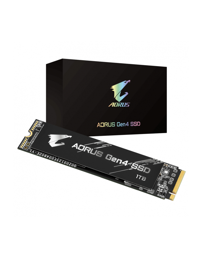 gigabyte Dysk SSD AORUS Gen4 NVMe 1TB M.2 2280 5000/4400MB/s główny