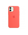 apple Silikonowe etui z MagSafe do iPhonea 12 mini Różowe - nr 15