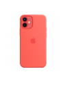 apple Silikonowe etui z MagSafe do iPhonea 12 mini Różowe - nr 16