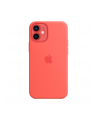 apple Silikonowe etui z MagSafe do iPhonea 12 mini Różowe - nr 4