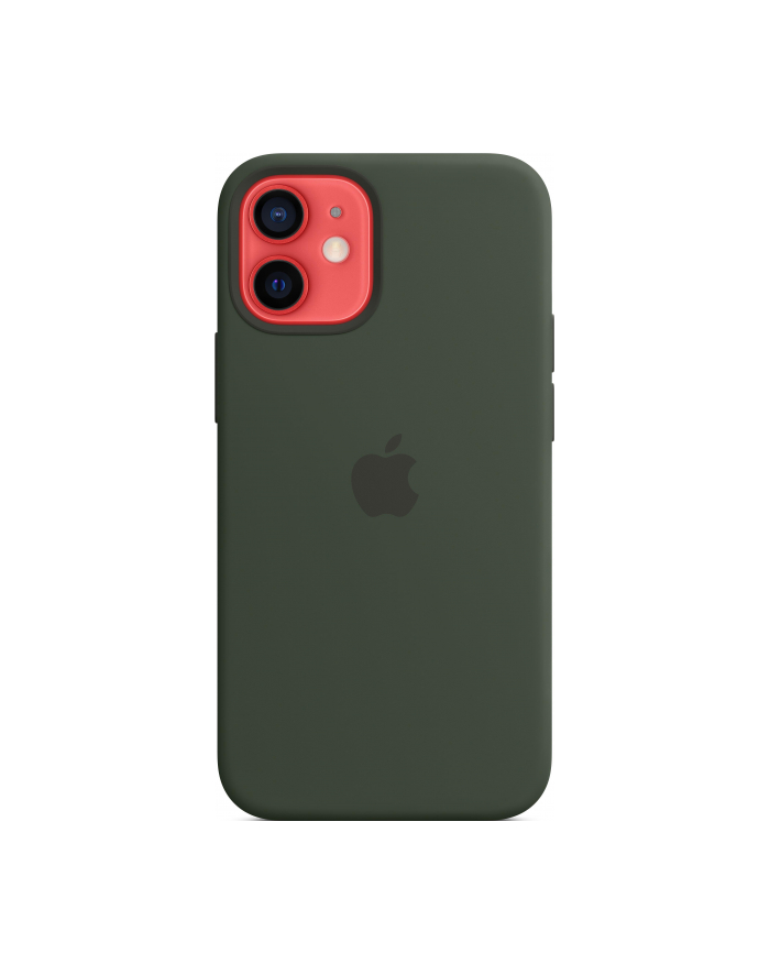 apple Silikonowe etui z MagSafe do iPhonea 12 mini Cypryjska zieleń główny
