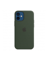 apple Silikonowe etui z MagSafe do iPhonea 12 mini Cypryjska zieleń - nr 16