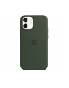 apple Silikonowe etui z MagSafe do iPhonea 12 mini Cypryjska zieleń - nr 19