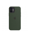 apple Silikonowe etui z MagSafe do iPhonea 12 mini Cypryjska zieleń - nr 20