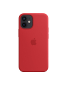 apple Silikonowe etui z MagSafe do iPhonea 12 mini Czerwone - nr 14