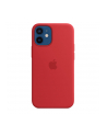 apple Silikonowe etui z MagSafe do iPhonea 12 mini Czerwone - nr 17