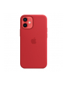 apple Silikonowe etui z MagSafe do iPhonea 12 mini Czerwone - nr 23