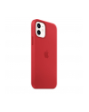 apple Silikonowe etui z MagSafe do iPhonea 12 i 12 Pro Czerwone - nr 10