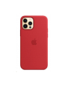 apple Silikonowe etui z MagSafe do iPhonea 12 i 12 Pro Czerwone - nr 1